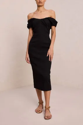 A.L.C. - Nora Linen Midi Dress