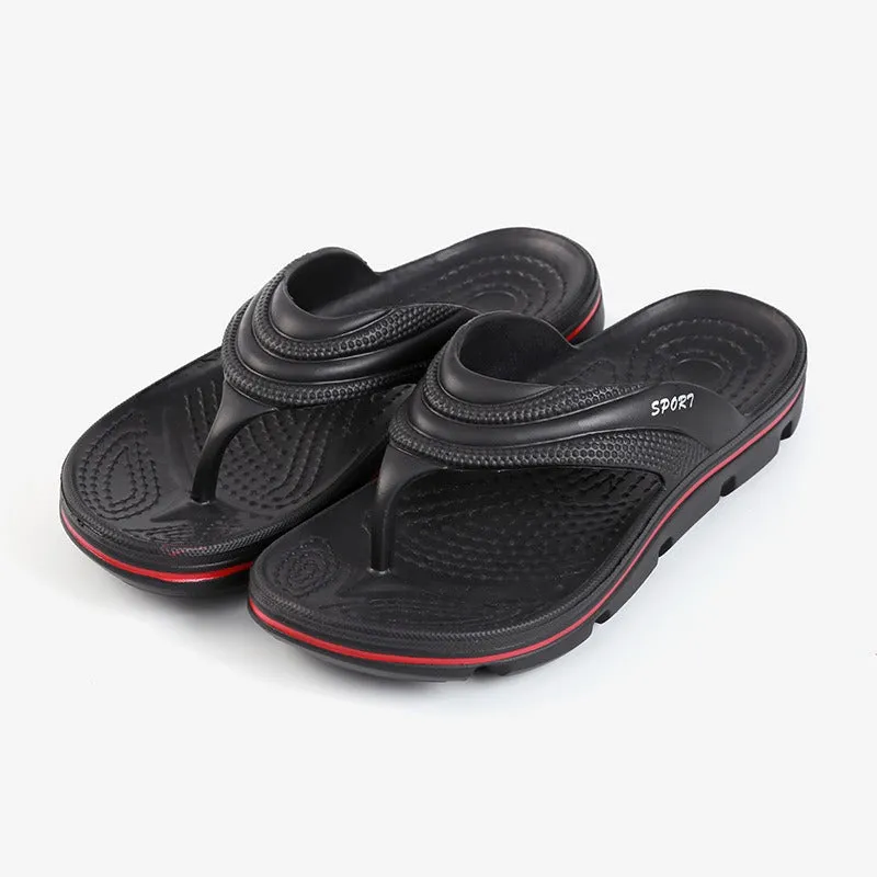 Cuzcare Men Orthopedic Sandals Elastic Anti-slip Flip-flops