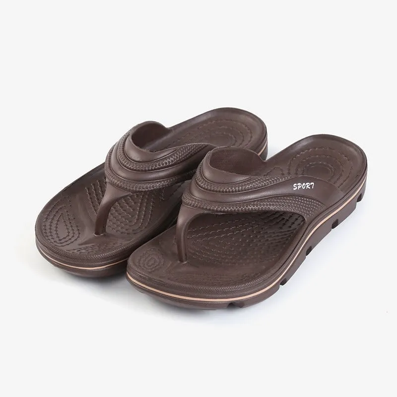 Cuzcare Men Orthopedic Sandals Elastic Anti-slip Flip-flops