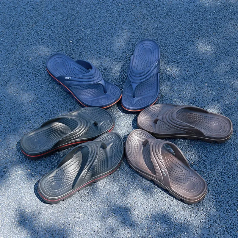 Cuzcare Men Orthopedic Sandals Elastic Anti-slip Flip-flops