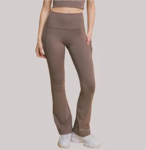 Flared Microfiber Leggings