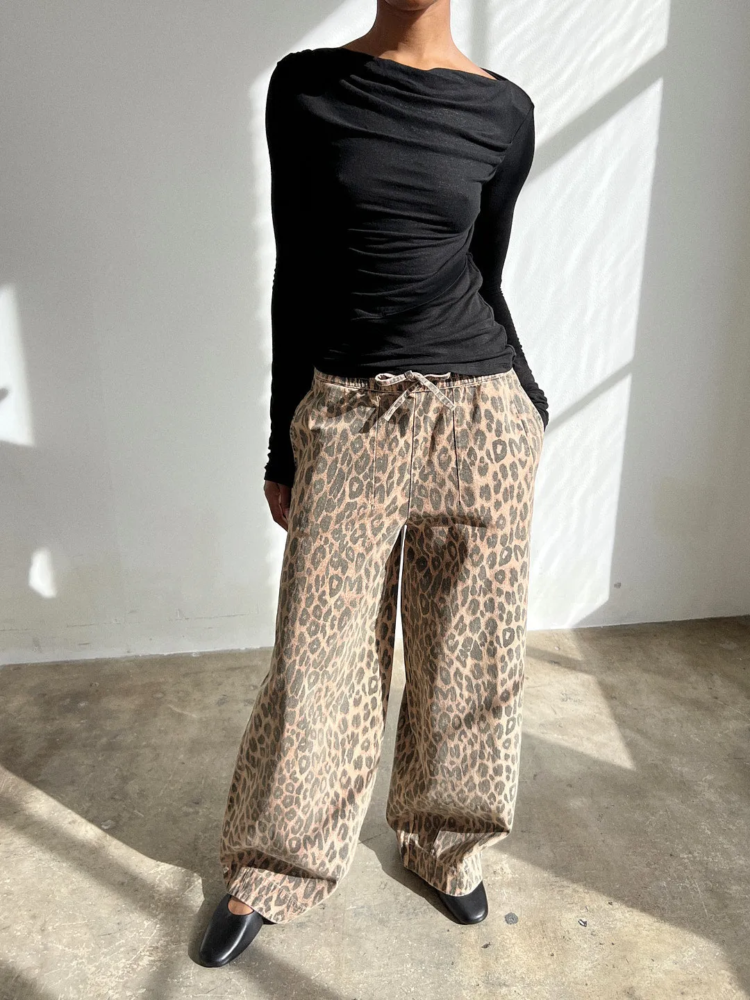 Good Nature Rafe Pant - Leopard