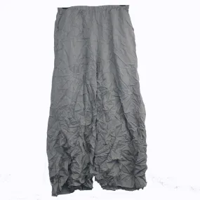 M Square Pant, Palazzo, Crinkled, Smoke M