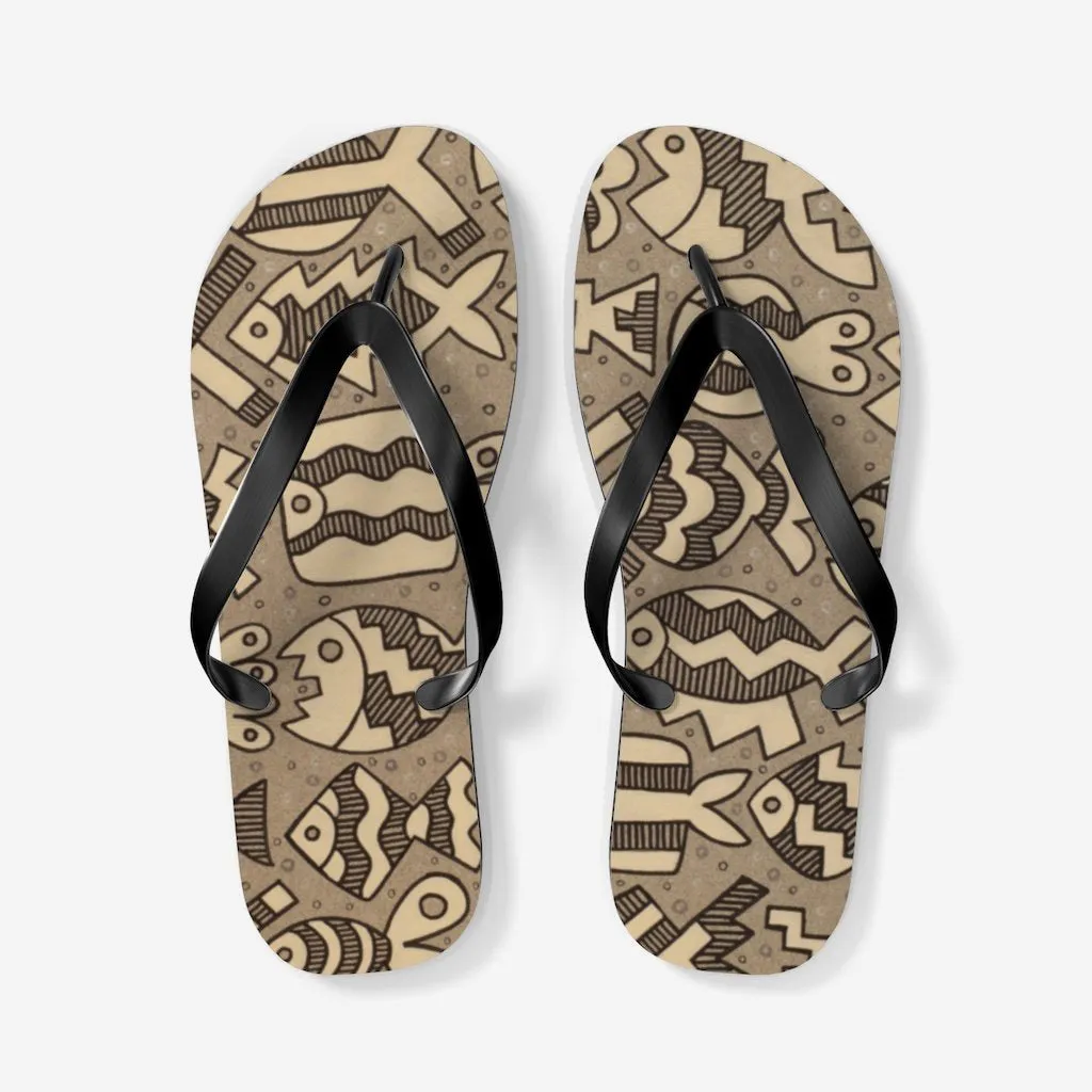 Monochromatic Fish Flip Flops