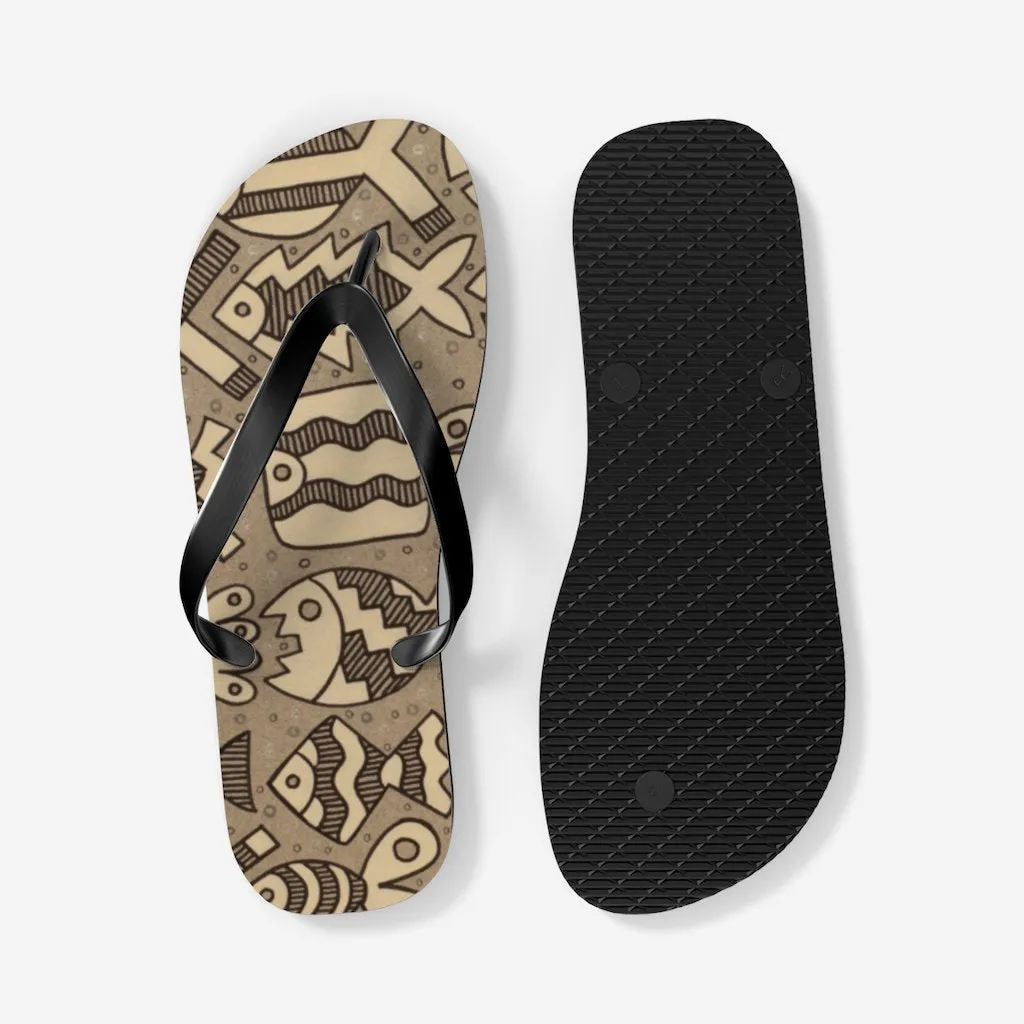 Monochromatic Fish Flip Flops