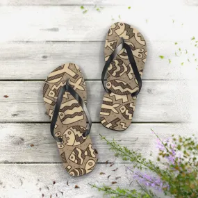 Monochromatic Fish Flip Flops
