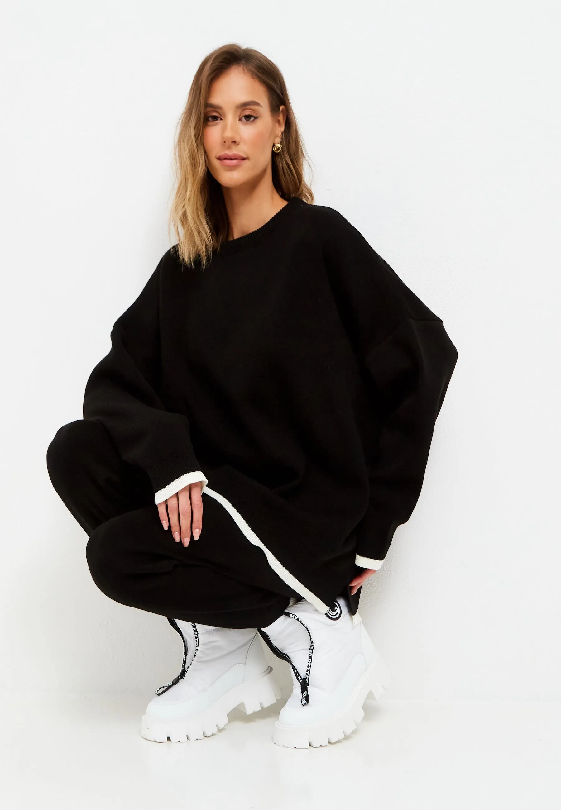 Oversized Jogger set - Black