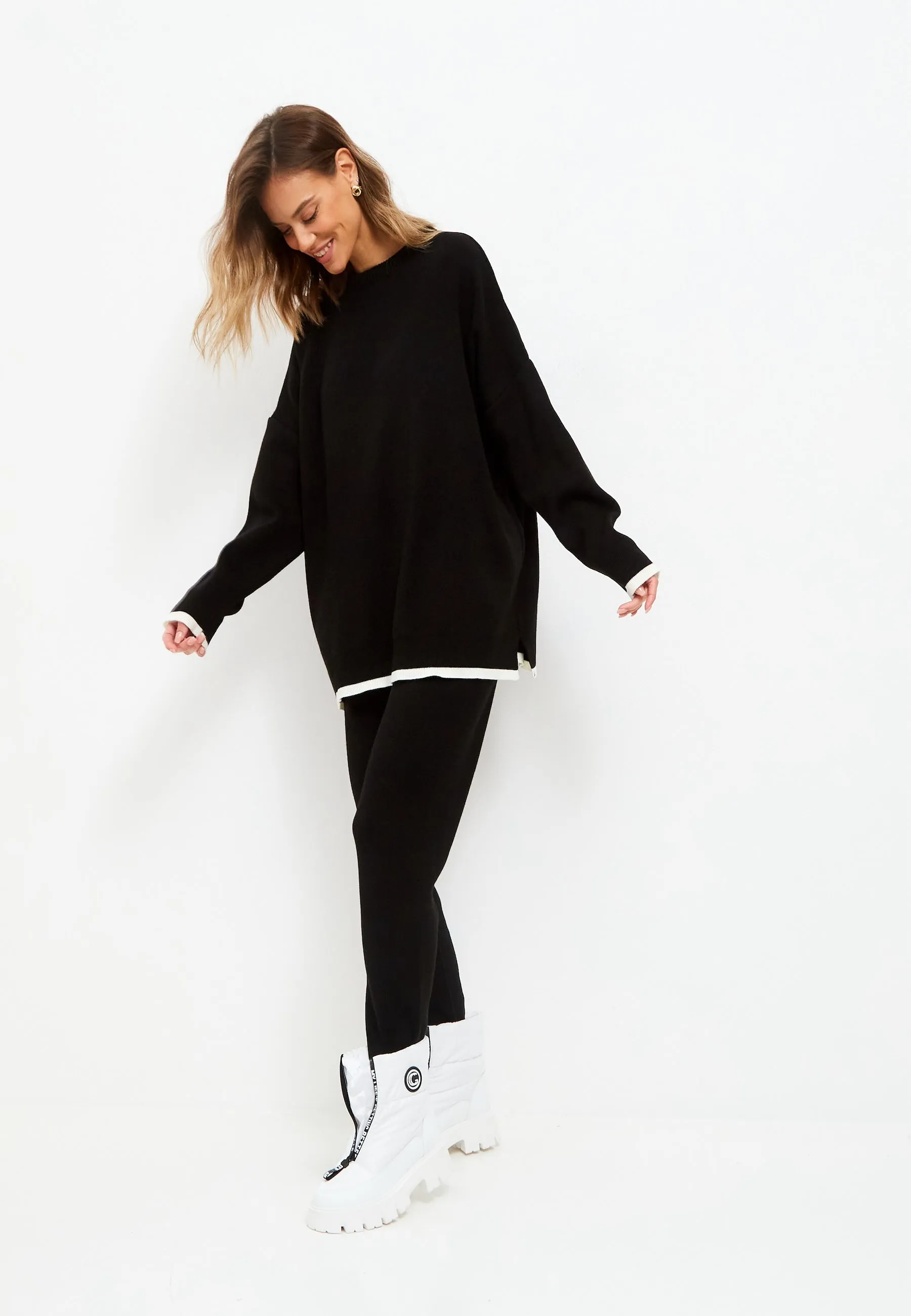 Oversized Jogger set - Black