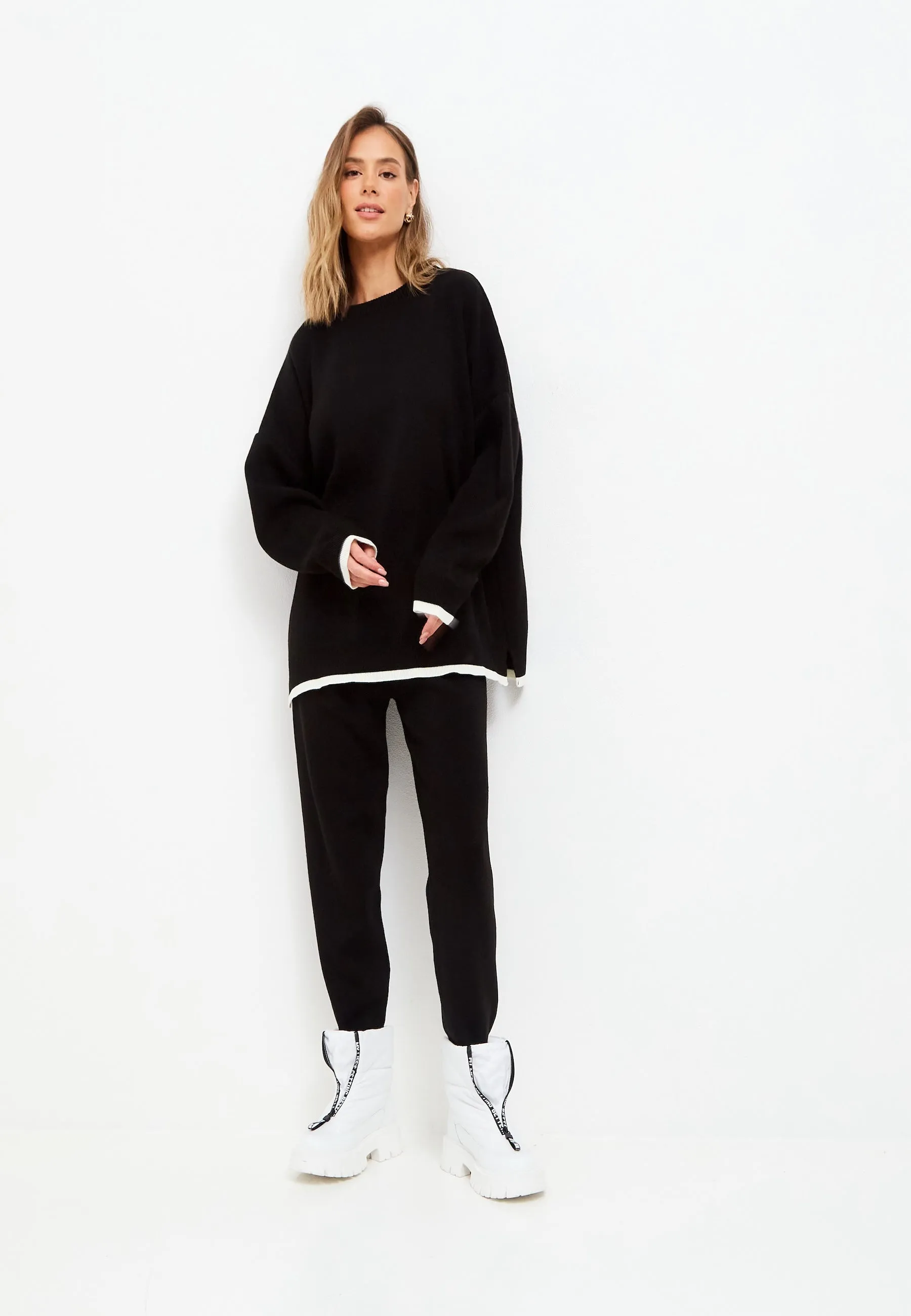 Oversized Jogger set - Black