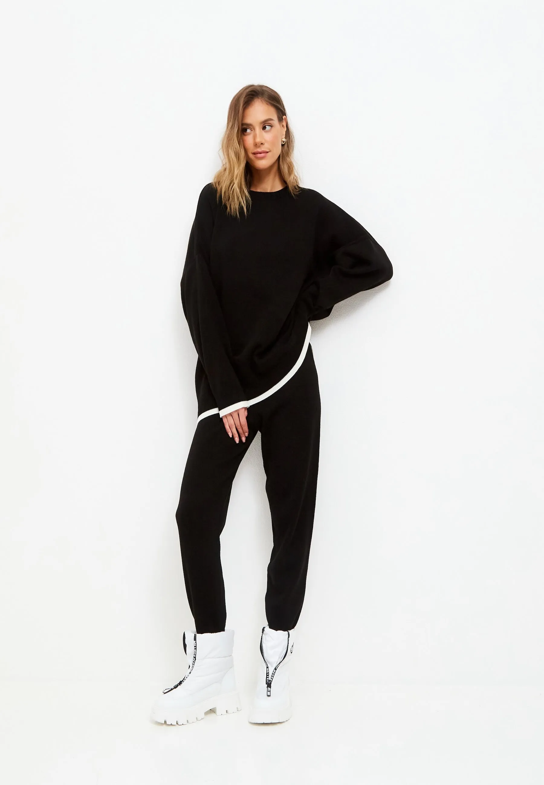Oversized Jogger set - Black