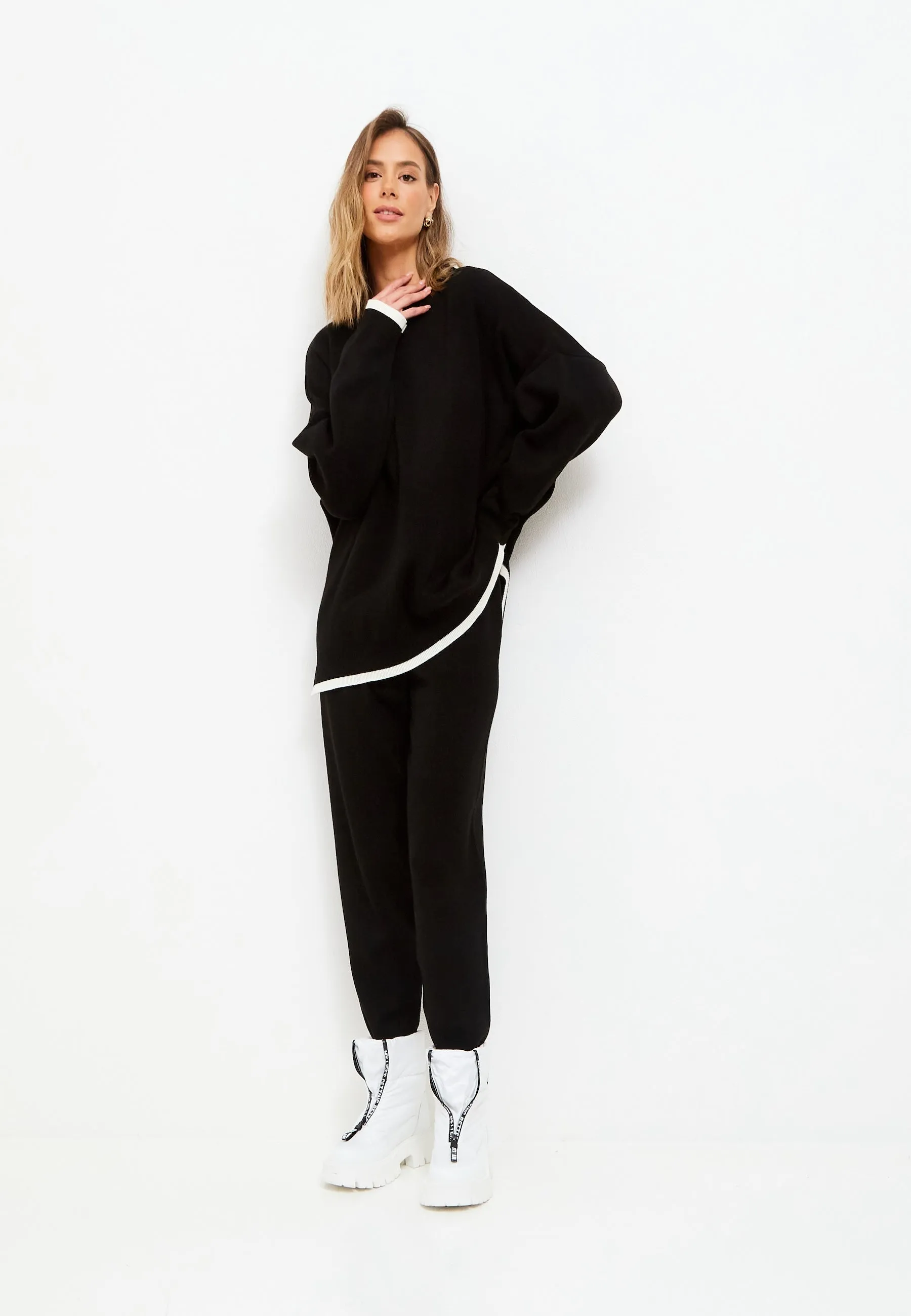 Oversized Jogger set - Black