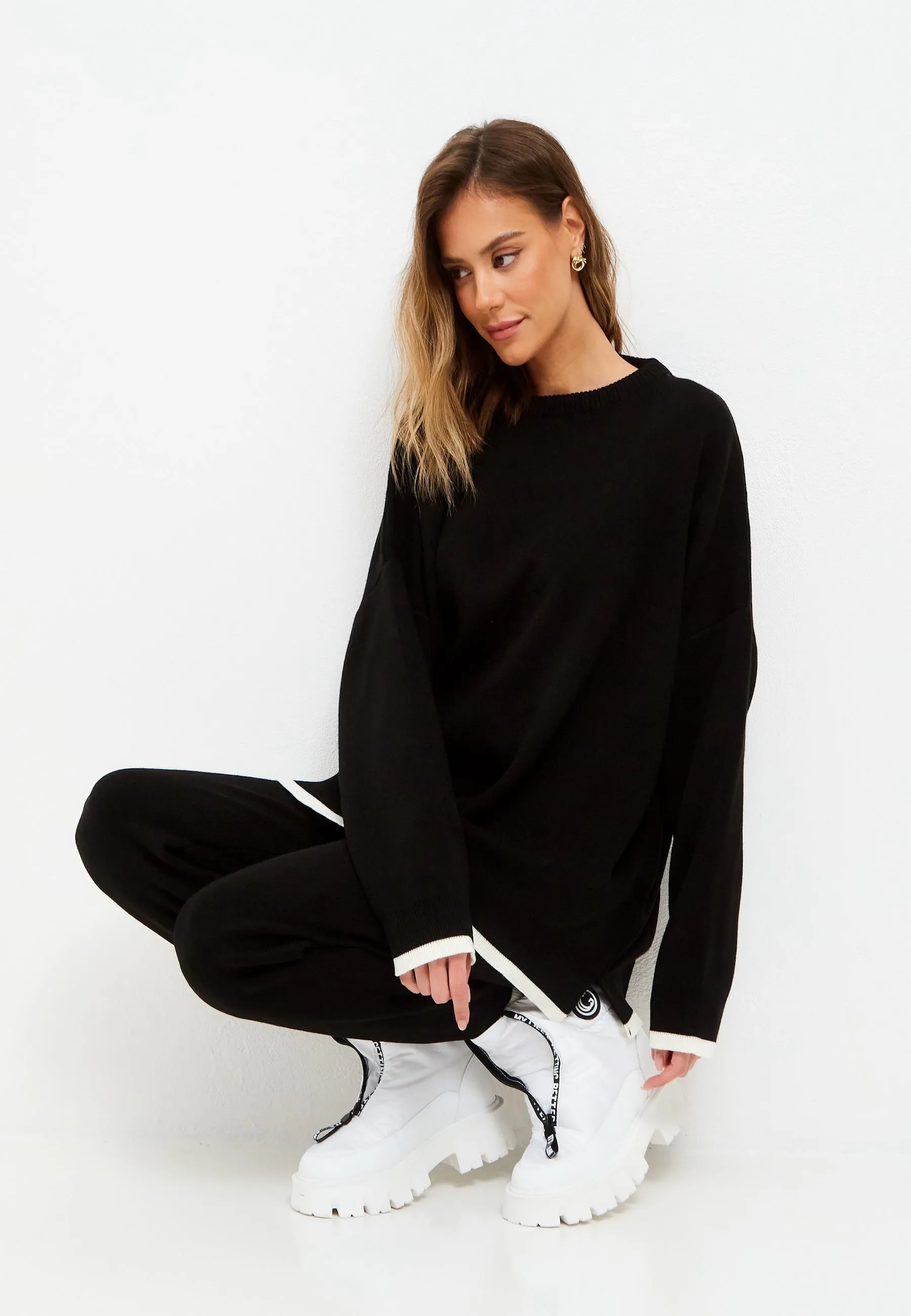 Oversized Jogger set - Black