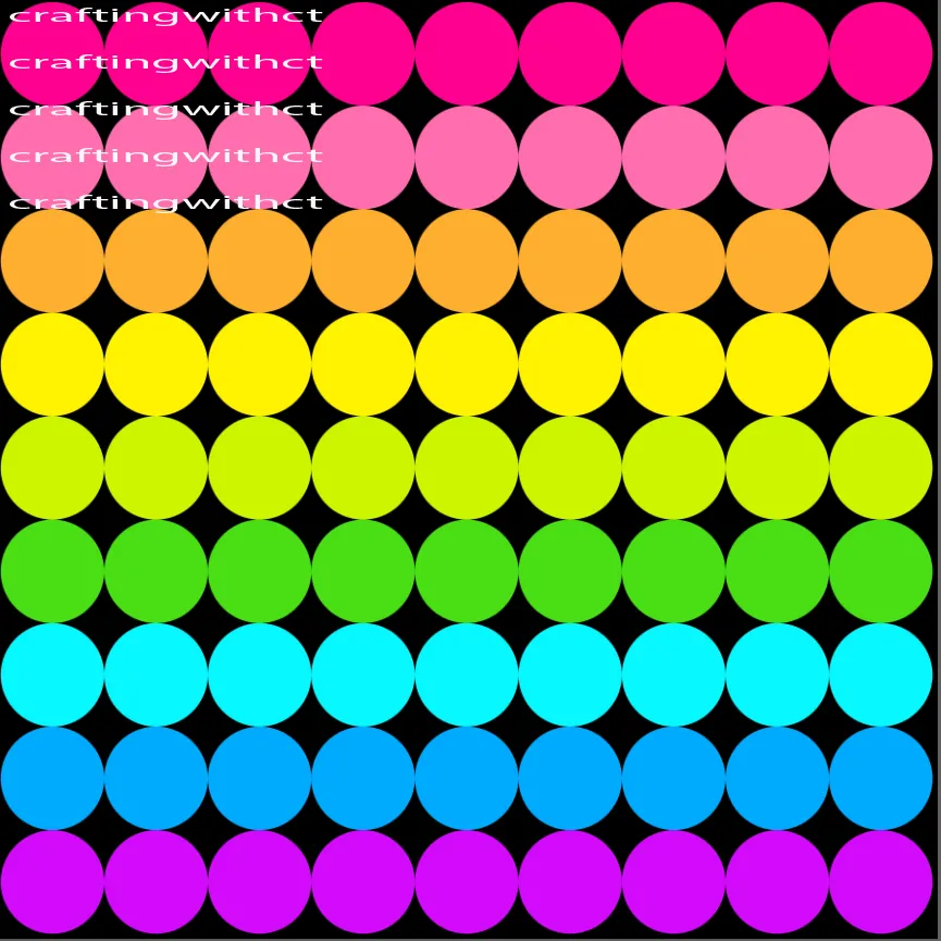 PV17 Neon B13 vinyl sheet -