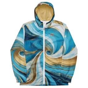 Queen Swish Blue and Gold windbreaker unisex