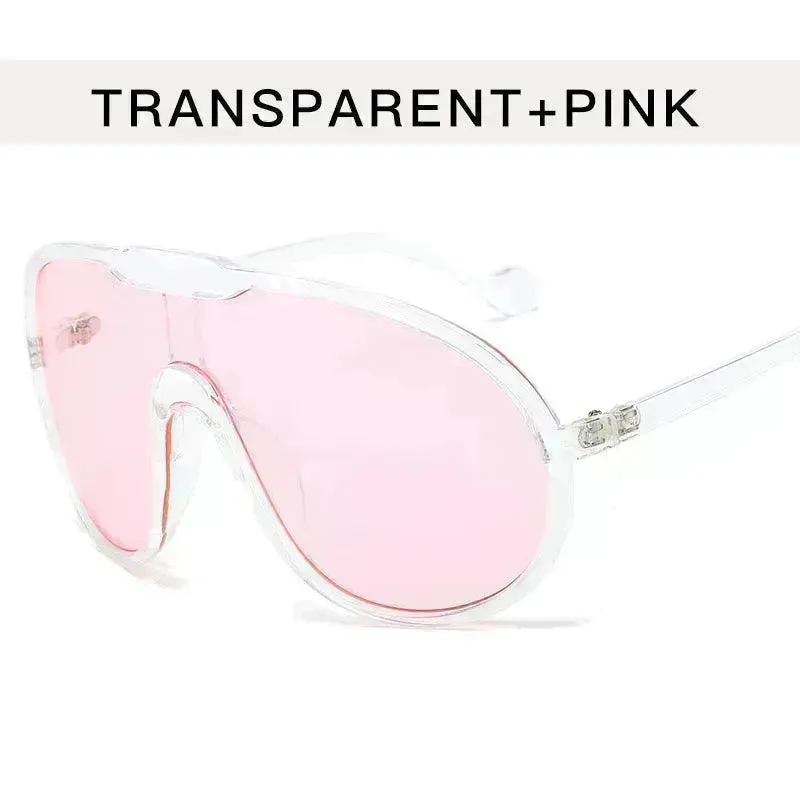 Toad Large Rim Sunglasses European And American Fashion Integrated