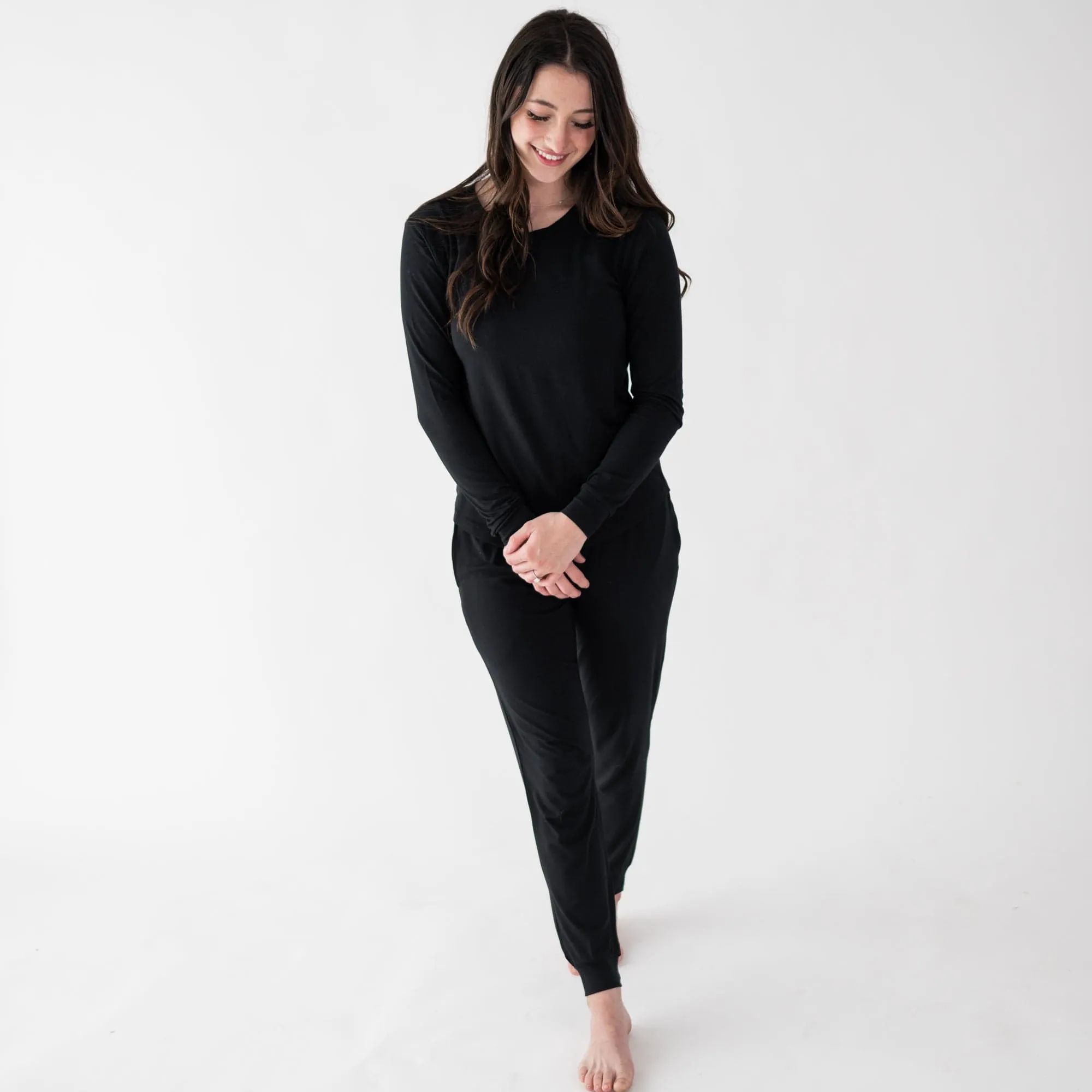 Women's Jogger Pajama Set in Midnight